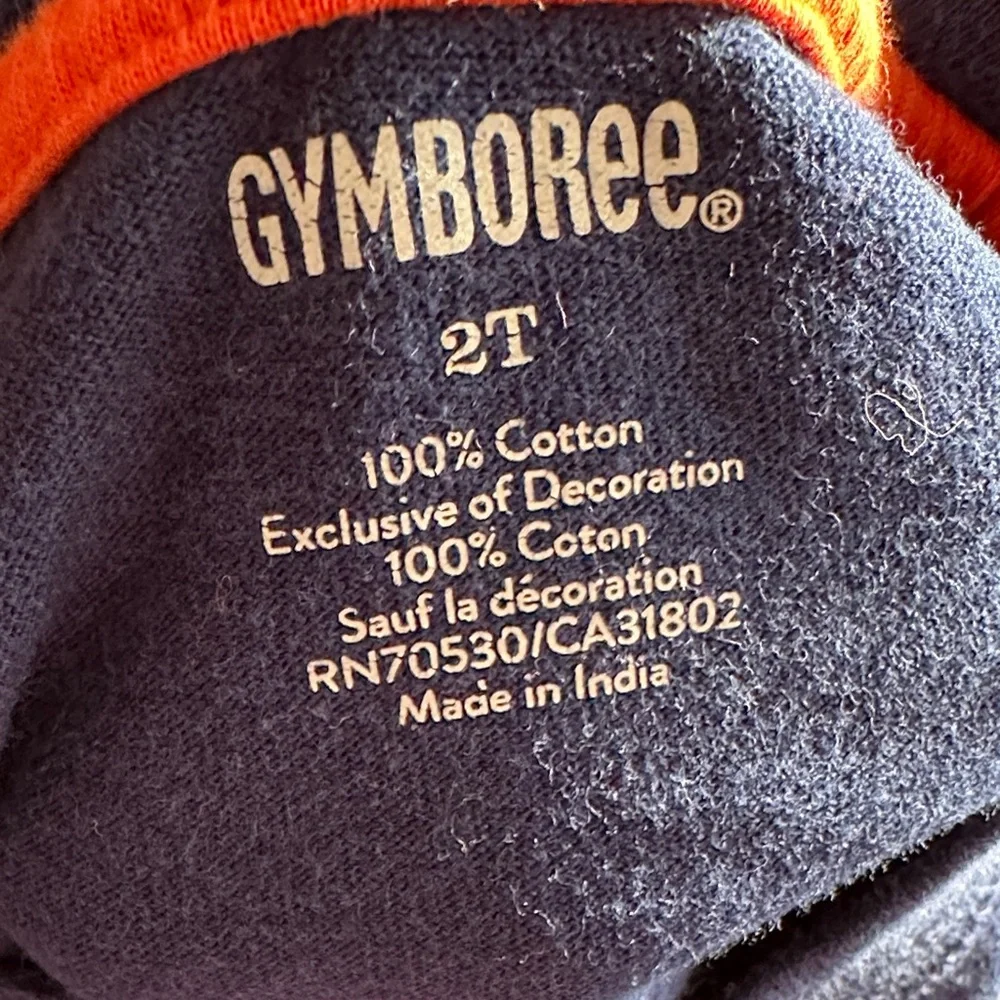 Gymboree Navy Blue Squirrel Pilot Tee